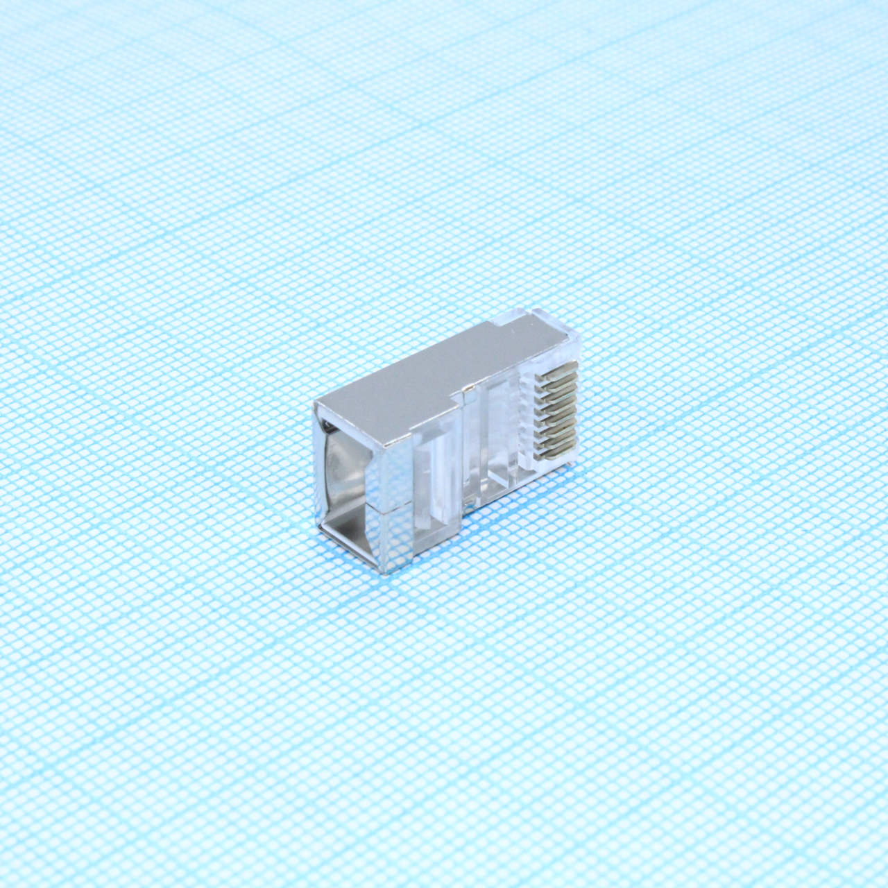 Вилка RJ45, экранированная