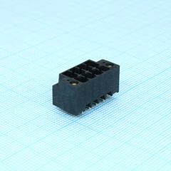 Корпусная часть для печатных плат, номинальный ток: 8 A, расчетное напряжение (III/2): 160 В, номинальное сечение: 1,5 мм?, полюсов: 4, размер шага: 3,5 мм, цвет: черный