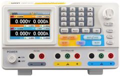 Программируемый источник питания, 2 канала 0 - 30V/3A + 1 канал  5V/3A 1mV/1mA