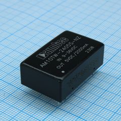 DC/DC преобразователь 10 Вт  вход 18~75 В  выход 12 В  0.833 А  -40~85 °С , дерейтинг при 71 °С  изоляция 1500 VDC  MTBF:1000000 ч  КПД 87 % не более 470 мкФ   DIP24,   20x32x10.8 мм  14 г   350 кГц  защита от КЗ