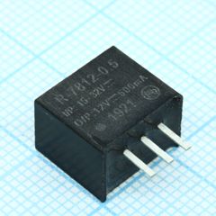 Преобразователь DC/DC, на печатную плату 6Вт вход 15-32В выход 12В 0.5A 3-Pin SIP туба