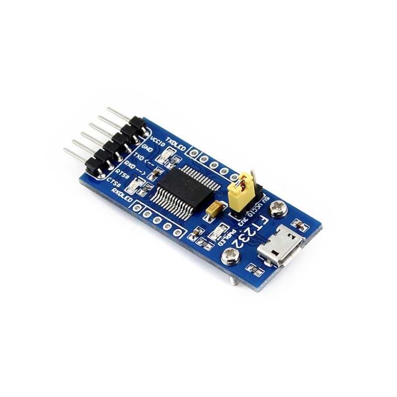 Преобразователь USB-UART на базе FT232 c USB Micro разъемом