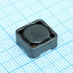 Индуктивность SMD силовая экранированная проволочная 220мкГн ±20% 1кГц феррит 800мА 400мОм по постоянному току лента на катушке