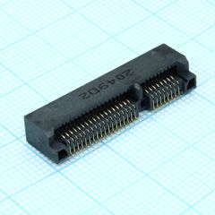 Разъем Card Edge SKT 52 контакта 0.8мм угловой для поверхностного монтажа лента на катушке