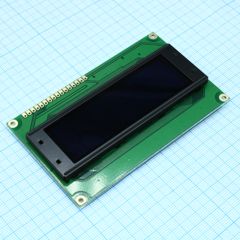 OLED 2,44" графический, 100х32, желтый, 8-битный паралл. интерфейс 6800, контроллер WS0010TX, VDD = 5В, -40...+80С