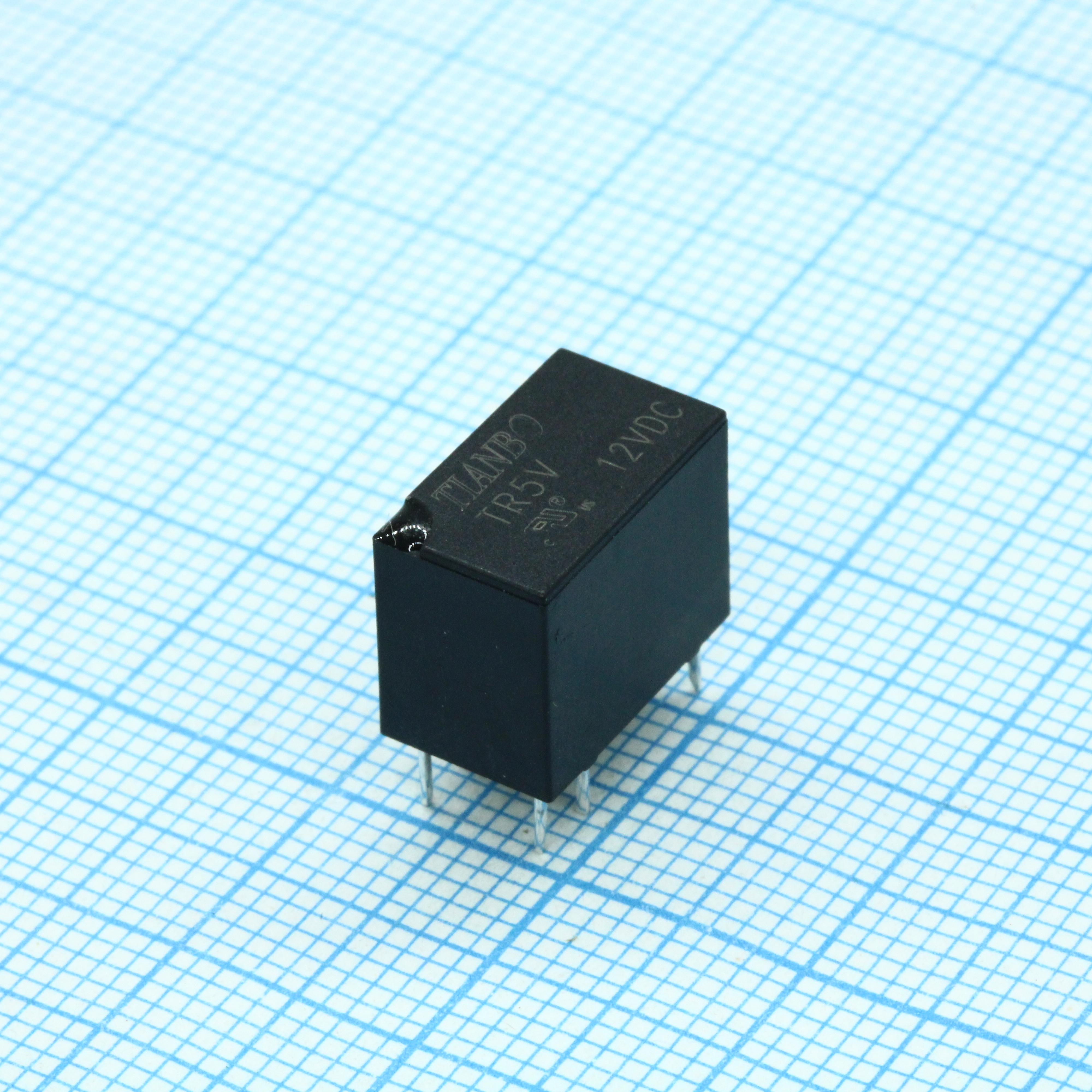 Реле 12VDC 1A SPDT, 1 группа на переключение