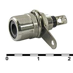 RCA гнездо блочное SZC RP-1 (SZC), чёрный