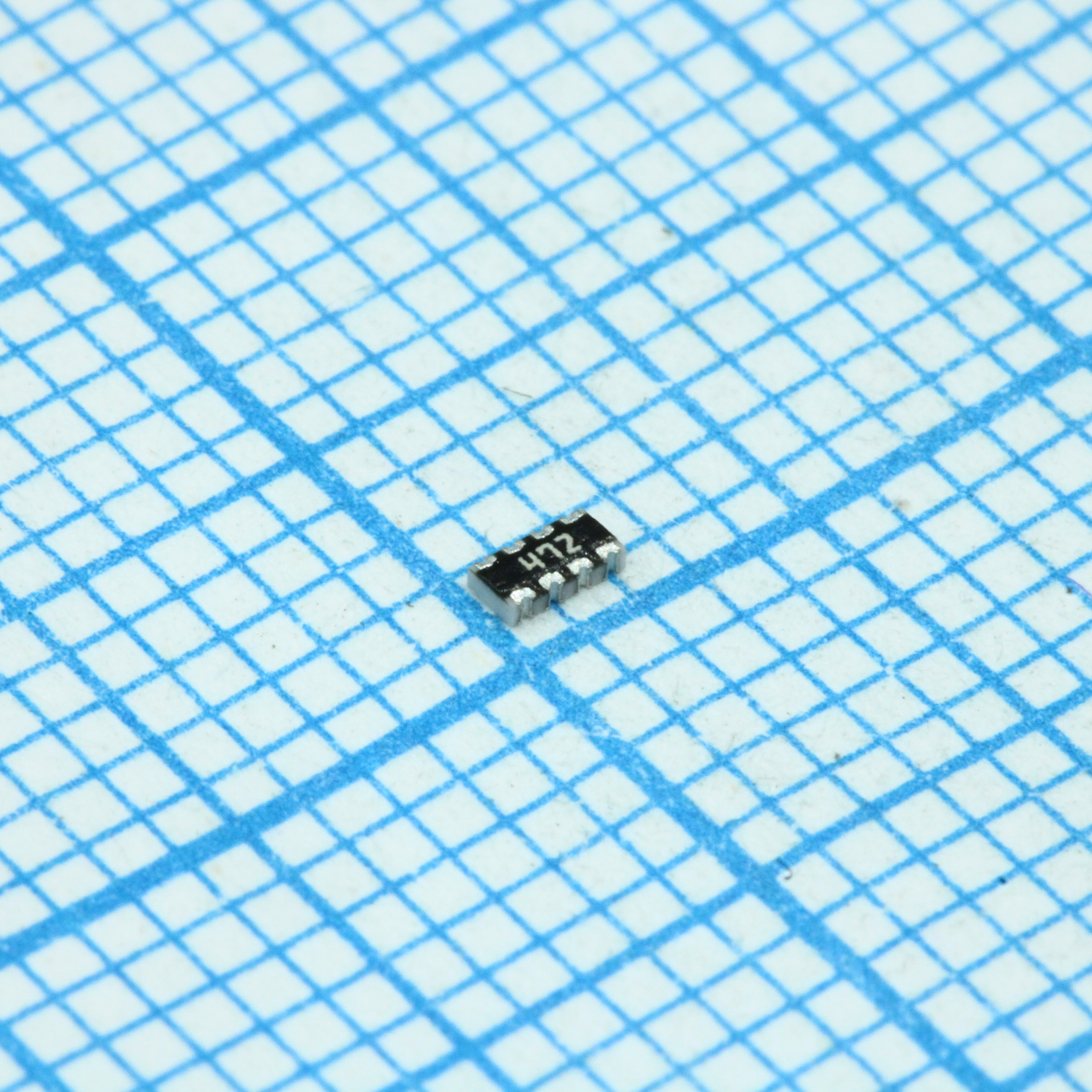 Резисторная сборка SMD 0804 4 резисторов по 4.7кОм