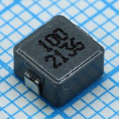 Индуктивность SMD силовая экранированная проволочная 10мкГн ±20% 100кГц 20Q-Фактор карбонил 2.75A 128мОм по постоянному току 2020