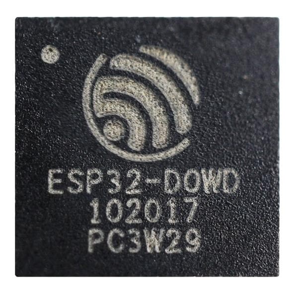 РЧ-система на кристалле (SoC) SMD IC ESP32-D0WD, Dual Core MCU, WiFi & Bluetooth Combo, QFN48-pin, 5*5мм