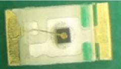Светодиод smd 1,6х0,8мм/оранжевый/605нм/90-120мкд/1.7-2.3v,  If=10mA/прозрачный/130°