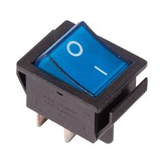 Выключатель клавишный с подсветкой ON-OFF (4c) 16А 250В