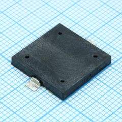 Излучатель звука пьезокерамический SMD, 3В 4кГц, 16.2x16.2x2.4мм
