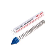 Припой трубчатый с канифолью REXANT, 20 г, d2.0 мм, (олово 60%, свинец 40%), колба