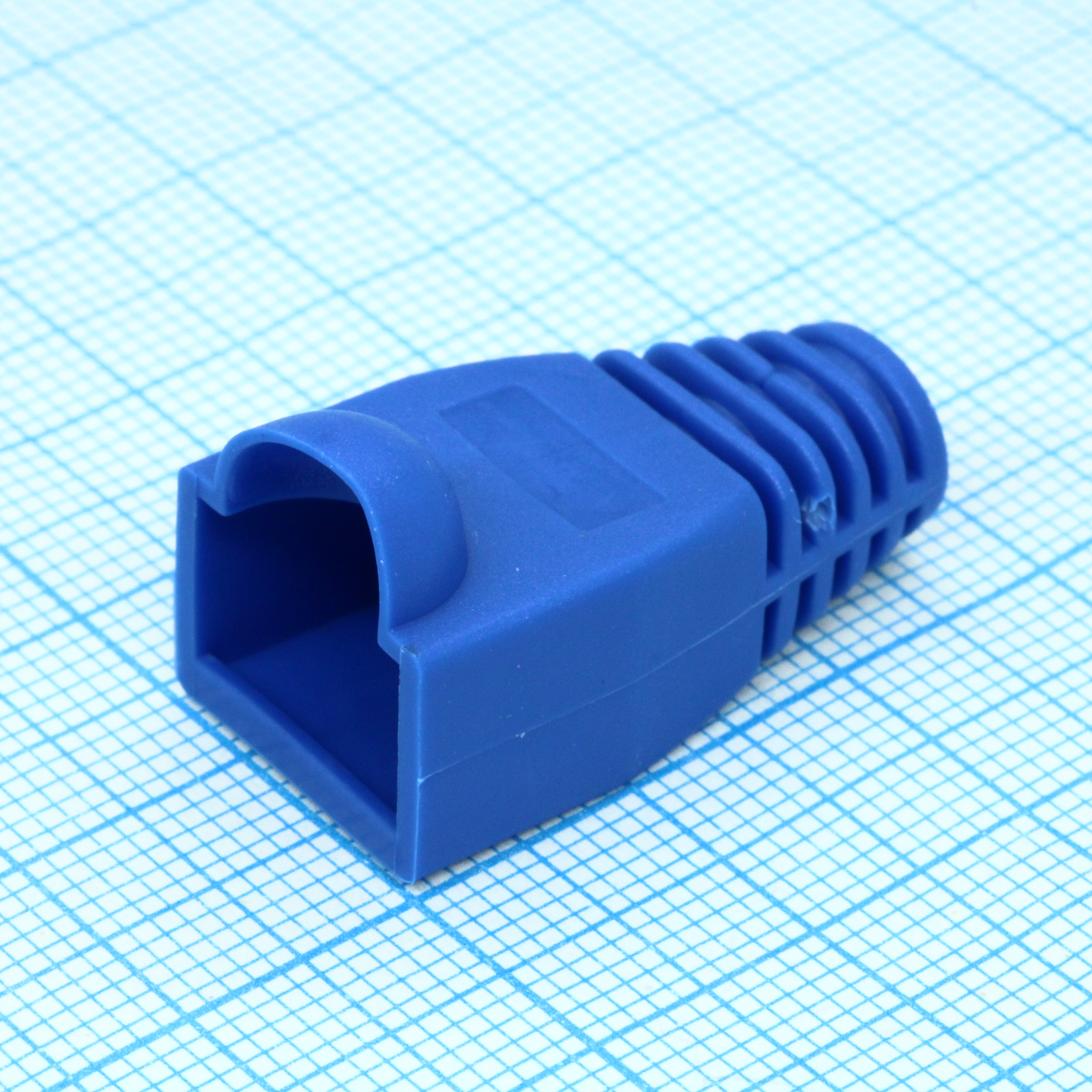 Колпачок RJ-45 синий REXANT для дополнительной защиты соединения разъема RJ-45 (8P8C) и кабеля