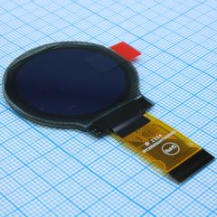 OLED 1.18" графический, 128х128, COG, желтый,  интерф. 6800, 8080, SPI,I2C  контроллер SSD1327ZB, VDD 3В, -40 ... +80°С