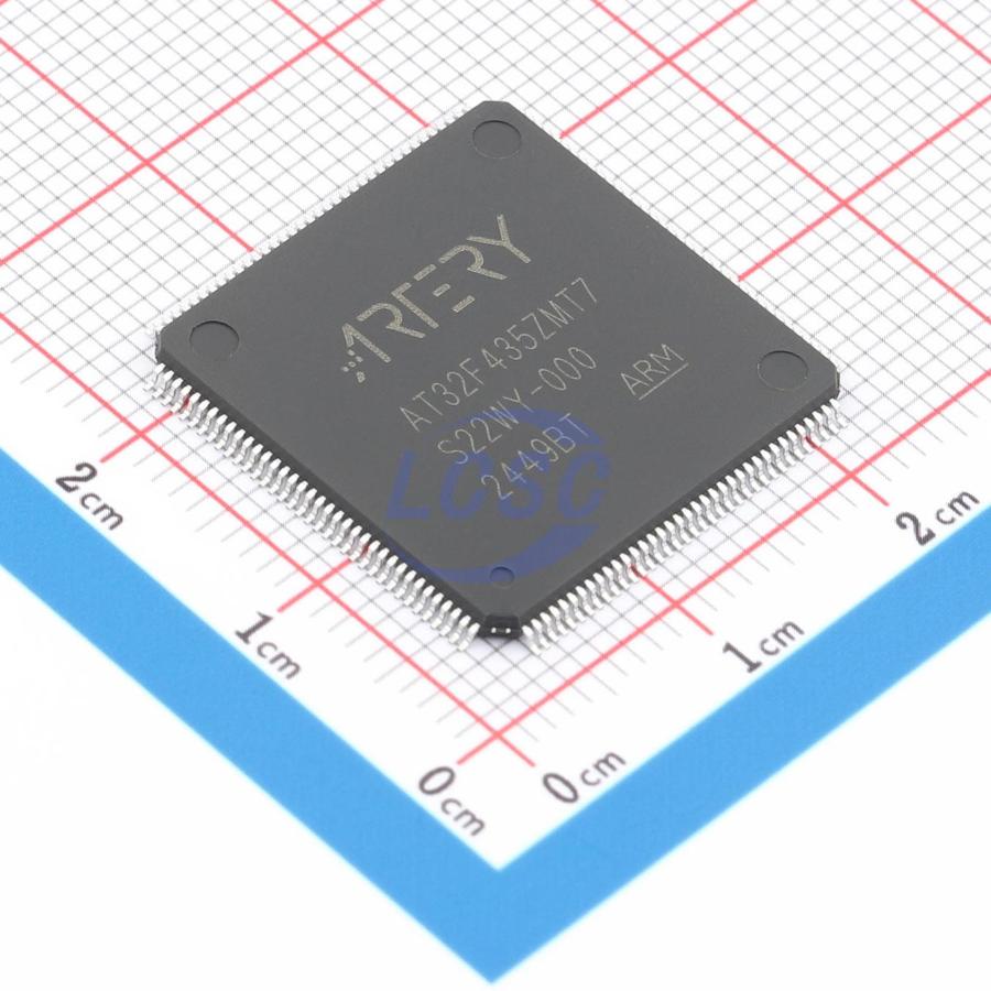 Микроконтроллер Artery, ядро M4. Конфигурируемые Flash и SRAM память. До 4МБ Flash, до 512КБ SRAM. 2 CAN, 2 USB FS OTG