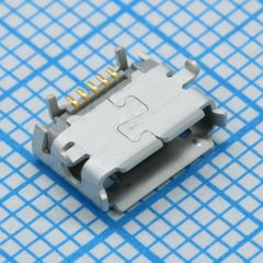 Разъем Micro USB AB ZX-серия на плату 5 контактов
