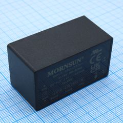 AC-DC, 10Вт, вход 85…305В AC 47…63 Гц, 100…430B DC, выход 24В/0.41А, изоляция 4000В AC, КПД 86%, в корпусе на плату 47.6х26.8х23.5мм, -40...+85°C