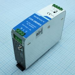 Преобразователь AC-DC на DIN-рейку  120Вт, выход 24В/5A, вход 90…264V AC, 47…63Гц изоляция 4000В AC -20…+60°С