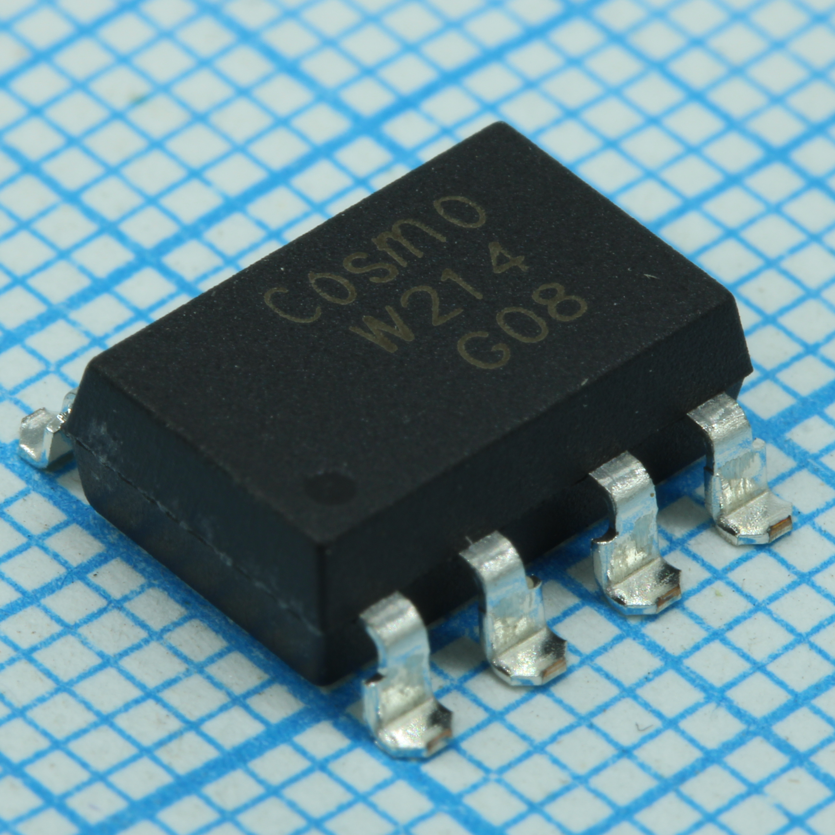 Опто твердотельное реле, MOSFET, двухполярное, нормально разомкнутое 0-400В 120мА AC/DC