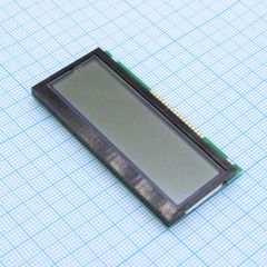 ЖКИ графич, 122 x 32, FSTN белый Positive/Transfl, подсв. LED Ж-Зел, VDD = 5V, 6 o`cl, -20...+70C