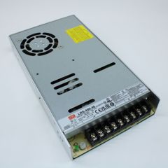 AC-DC, 451.2Вт, вход 90…264В AC (переключатель), 47…63Гц, выход 48В/9.4A, рег.вых=45.6…52.8В, изоляция 3000В AC, в кожухе 225х124х35мм, -25…+70°С