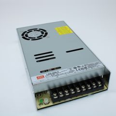 AC-DC, 500Вт, вход 90…264В AC (переключатель), 47…63Гц, выход 5В/100A, рег.вых=4.75…5.5В, изоляция 3000В AC, в кожухе 225х124х41мм, -20…+65°С