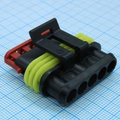 Корпус разъема, серия 1.5, розетка, 5 контактов, шаг-6мм Operating Voltage 24V
