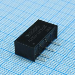 DC/DC, 2Вт, вход 4.5…5.5В, выход 5В/0.04…0.4А, изоляция 1000В DC, КПД 84%, максимальная емкостная нагрузка не более 2400мкФ, SIP7, 19.65x7.05x10.16мм, -40…105°C, пластик