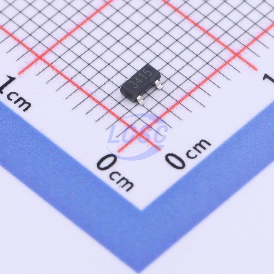 Транзистор полевой MOSFET P-канальный  напряжение сток-исток 20В, ток стока 4.1А