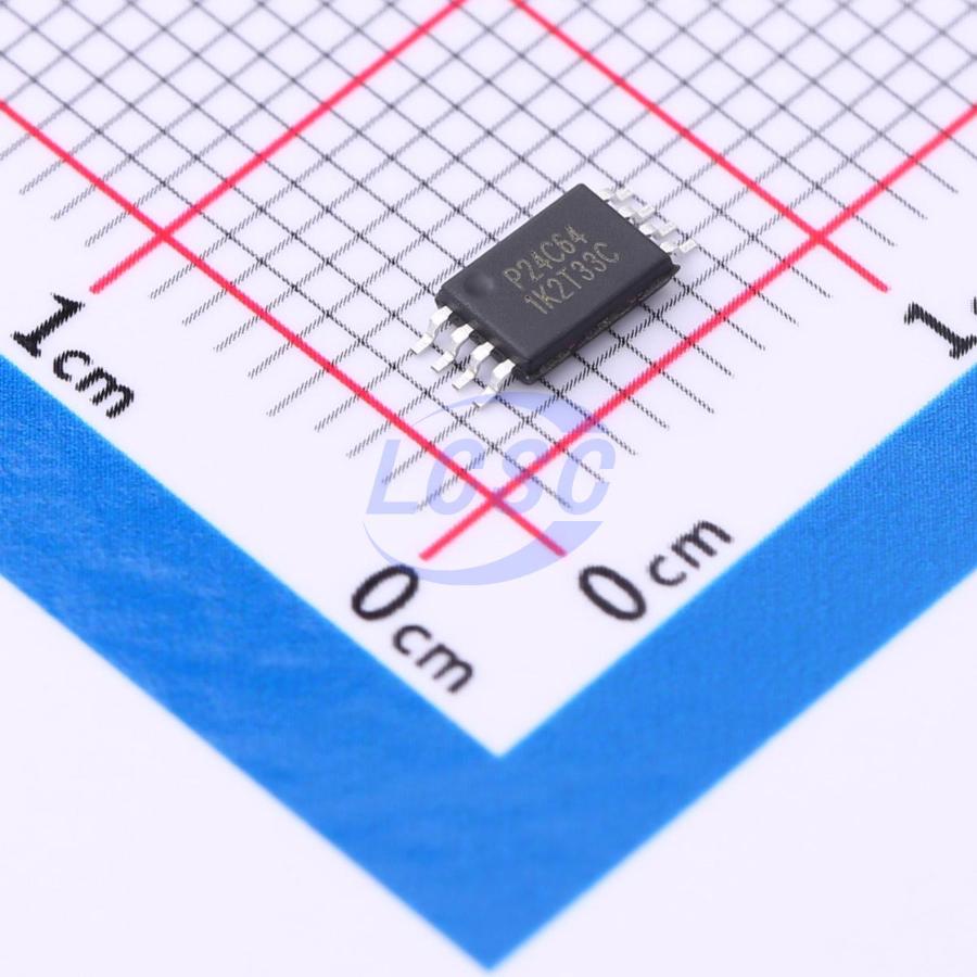 ЭППЗУ 64-Кбит шина I2C питание 1,7.... 5,5В 1МГц -40....+85°С