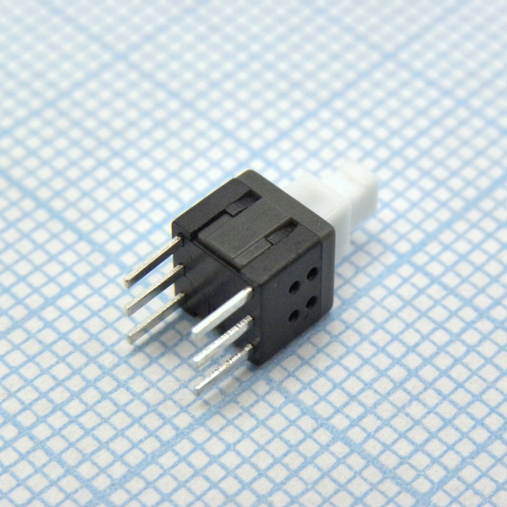 Кнопочный переключатель без фиксации 5,8х5,8мм 100mA 30VDC, 6pin