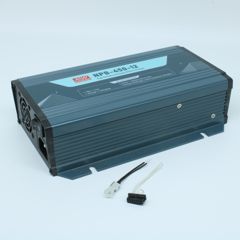 AC/DC зарядное устройство, 14.4V/25A, вход 90…264VA C, 47…63Гц /127…370В DC, изоляция 3000В AC, PFC, CAN, программируемый, для свинцовых (обслуживаемых, гелевых, AGM) и Li-ion (Fe, Mn), 4 стадии заряда, 205*135*55мм, -30…+70°С
