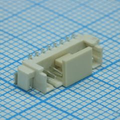 Разъем провод-плата SMD без фланца обжимной 8 контактов шаг 1.25мм