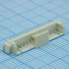 Разъем провод-плата SMD без фланца обжимной 15 контактов шаг 1.25мм
