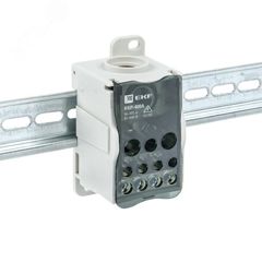 Блок распределительный КРОСС крепеж на панель и DIN КБР-400А plc-kbr400