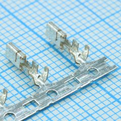 Контакт гнездо монтаж на кабель 20-22AWG рейка