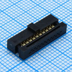 Разъем IDC розетка PIN 20 IDC шлейф 0,635мм