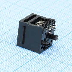 Разъем RJ-45 (гнездо) на плату