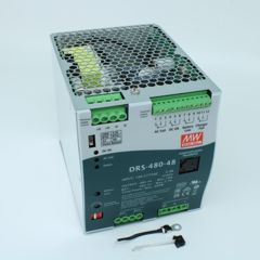 AC-DC с функцией UPS, 480Вт, выход 48В/10A, вход 90…305В АС/127…431В DC, максимальный зарядный ток 7.7А, MODBus, изоляция 3000В АС, в корпусе 110х125.2х150.7мм, -30...+70°С