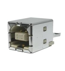 USB-коннектор USB 4P вертикальный тип B