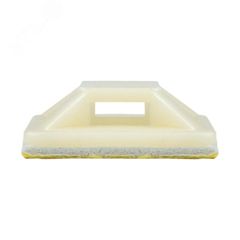 Площадка самоклеящаяся 30х30мм бел. (уп.100шт) plc-30x30