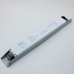 AC-DC, 60Вт, IP20, вход 176…264В AC/170-275VDC, выход 24В/2,5А, ККМ (PF?0.95), изоляция 1кВ, пластиковый корпус 250*31*21mm, -25…+50°С