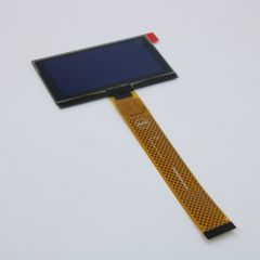 OLED 2.7" графический, 128х64, COG, желтый, интерф. 6800,8080,SPI,I2C, driver SSD1309ZC, VDD 3В, -40 ... 80 C