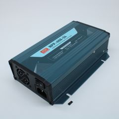 AC/DC + зарядное устройство, 28.8V/6.75…13.5A, рег.вых=21…42В, вход 90…264VA C, 47…63Гц /127…370В DC, изоляция 3000В AC, PFC, для свинцовых (обслуживаемых, гелевых, AGM), 3 стадии заряда, 205*135*55мм, -30…+70°С