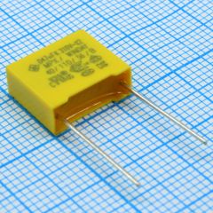 Пленочный конденсатор X2, 310VAC, 0,047мкФ ± 10%, размер 13 х 5 х 11 мм, Р=10 мм, +110°C