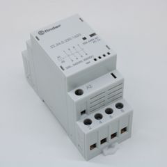 Контактор модульный 22 серия 230В(AC/DC) 25А, 4х-полюсный, 2NO + 2NC, контакты AgNi, механич. индикация + светодиод