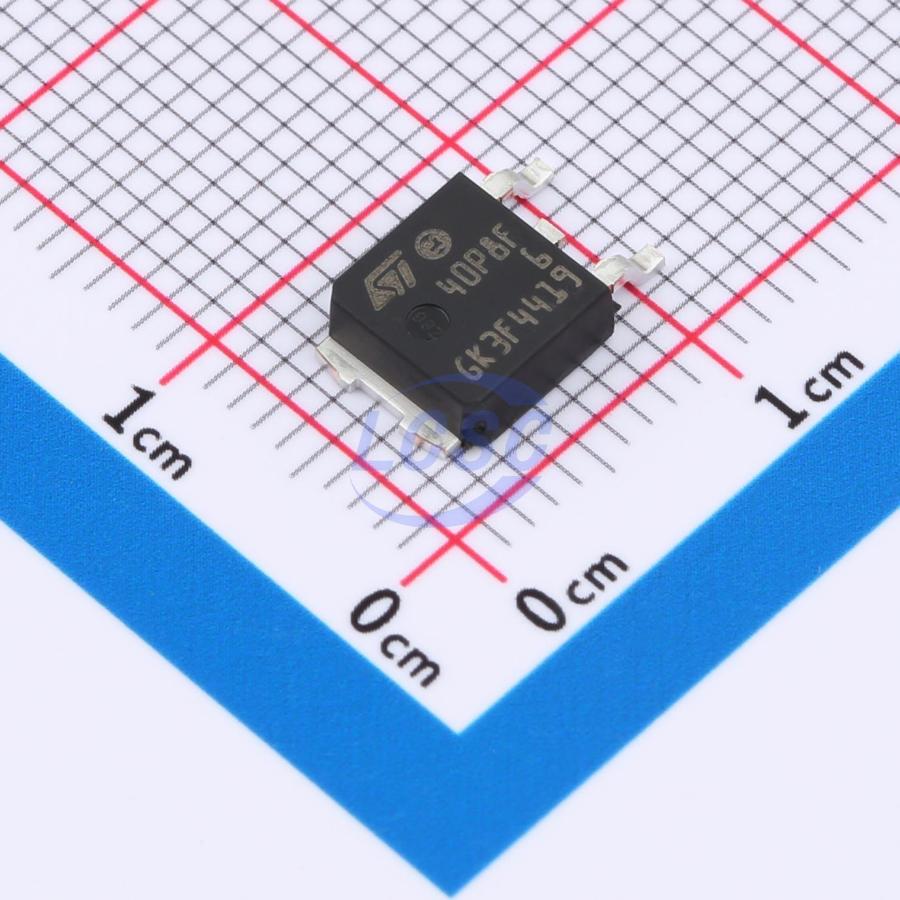 Транзистор полевой MOSFET P-канальный 80В 40A автомобильного применения 3-Pin(2+Tab) DPAK лента на катушке