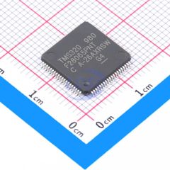Процессор сигнальный 32-бит ядро C28x RISC 128кБ Флэш-память 3.3В автомобильного применения 80-Pin LQFP лоток